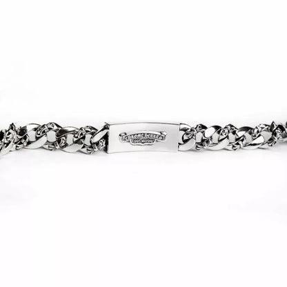 DAGGER ID FANCY LINK CLIP BRACELET 6