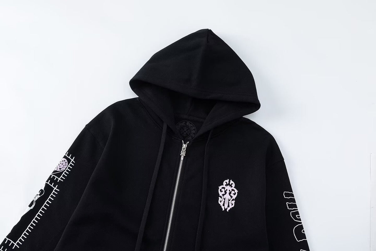 Chrome Hearts Zip Up Hoodie
